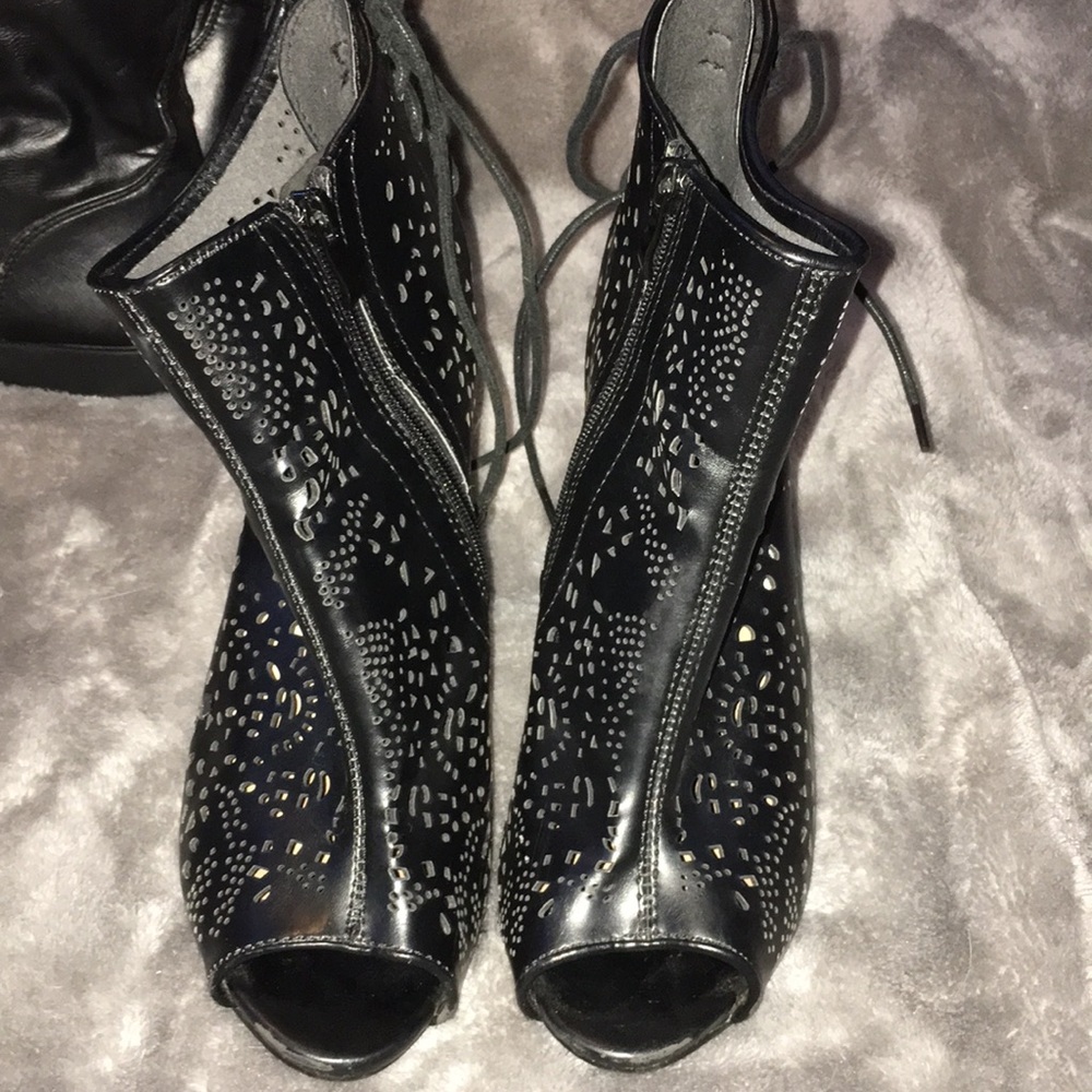 Black heels